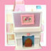 PLAYSKOOL VICTORIAN DOLLHOUSE FIREPLACE 1991 REPLACEMENT PART PIECES