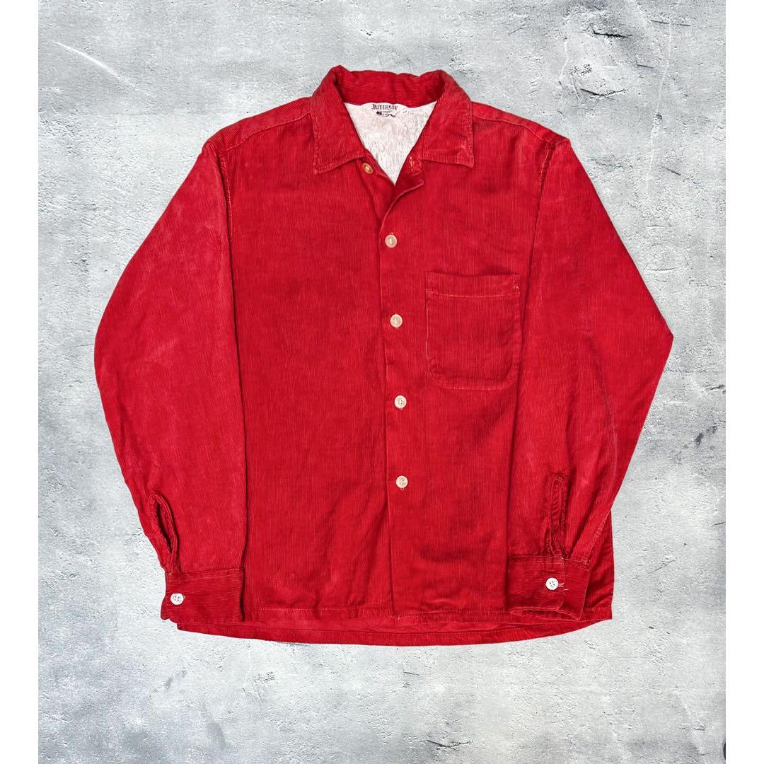 【ラッピング無料】 60s JEFFERSON Shirt Collar Open Corduroy トップス