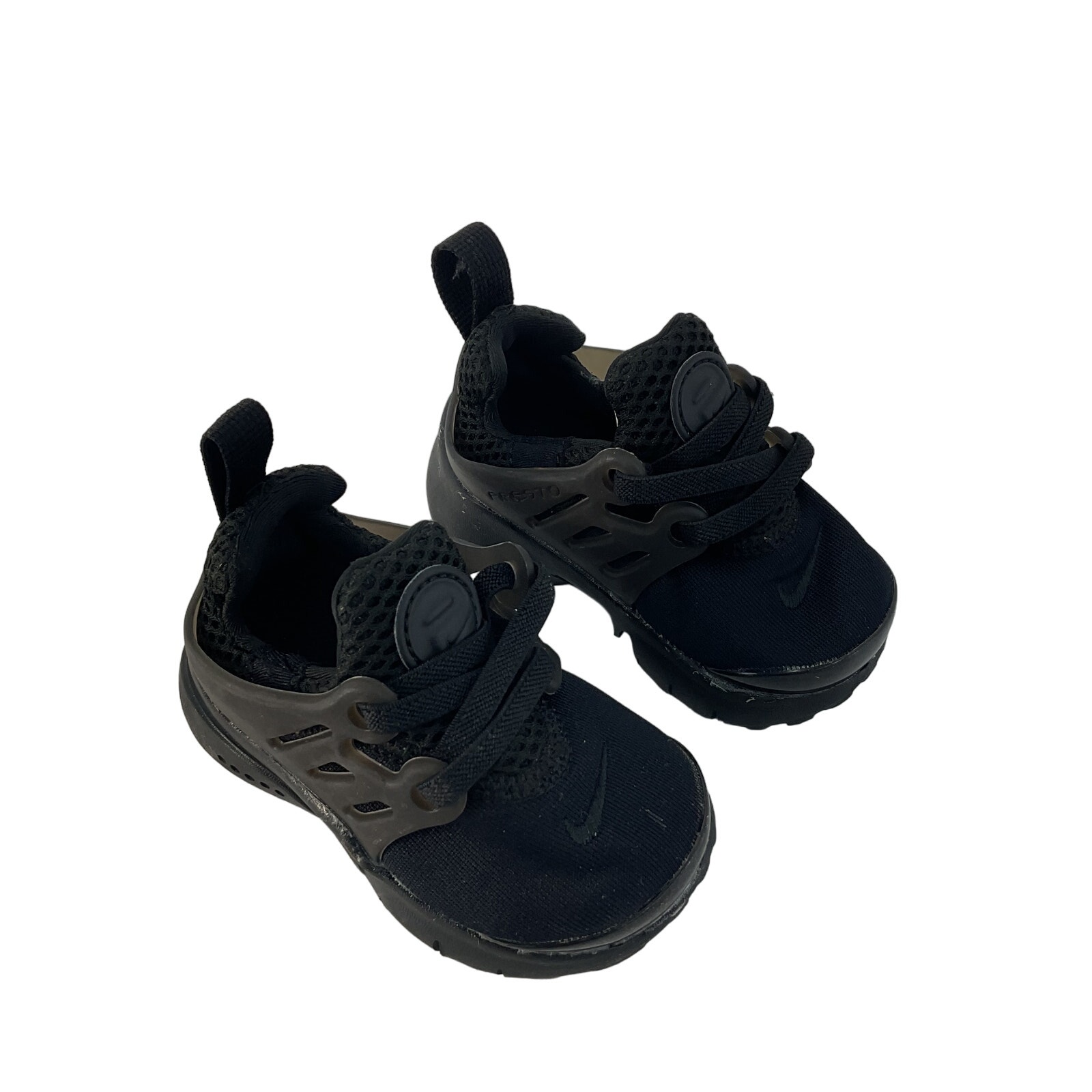 Nike Presto Toddler Athletic Sneakers Size 5 Black Preowned Unisex Baby