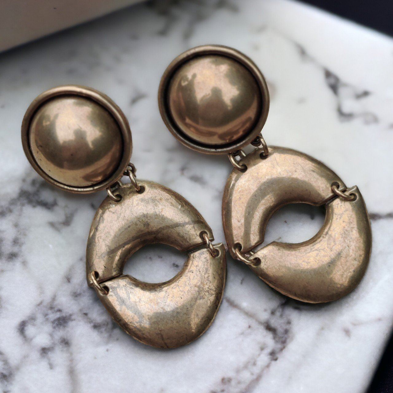 Vintage Jan Michaels San Francisco Modernist Earrings