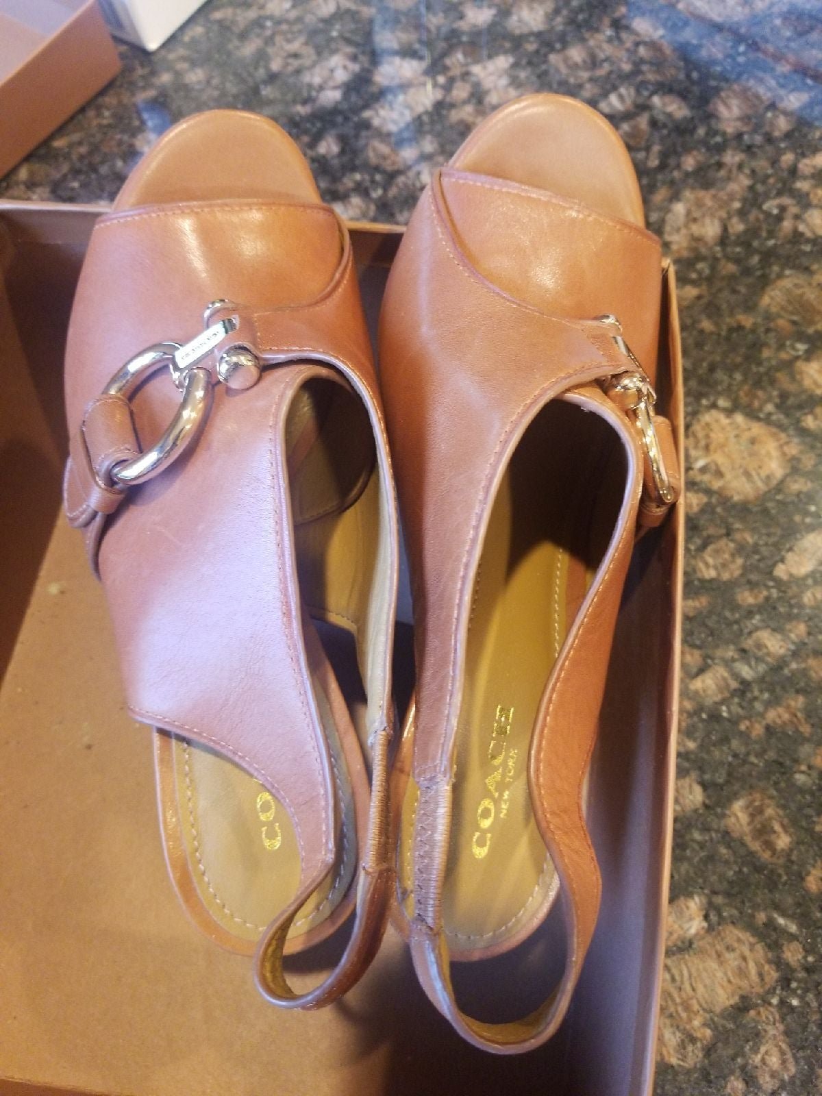 Women COACH Sherry Semi Matte Calf Color