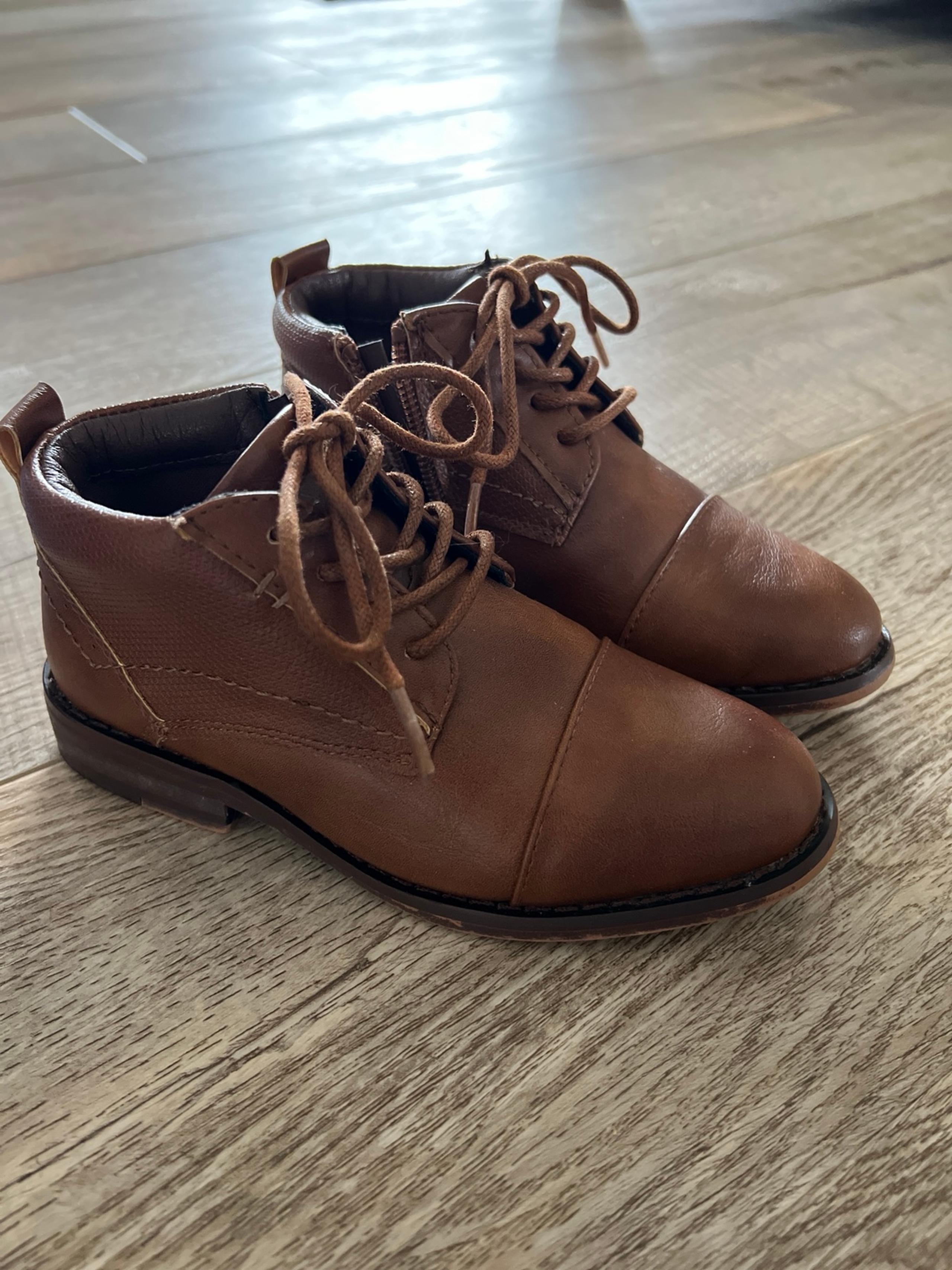 Brown toddler dress shoe size 11 kids