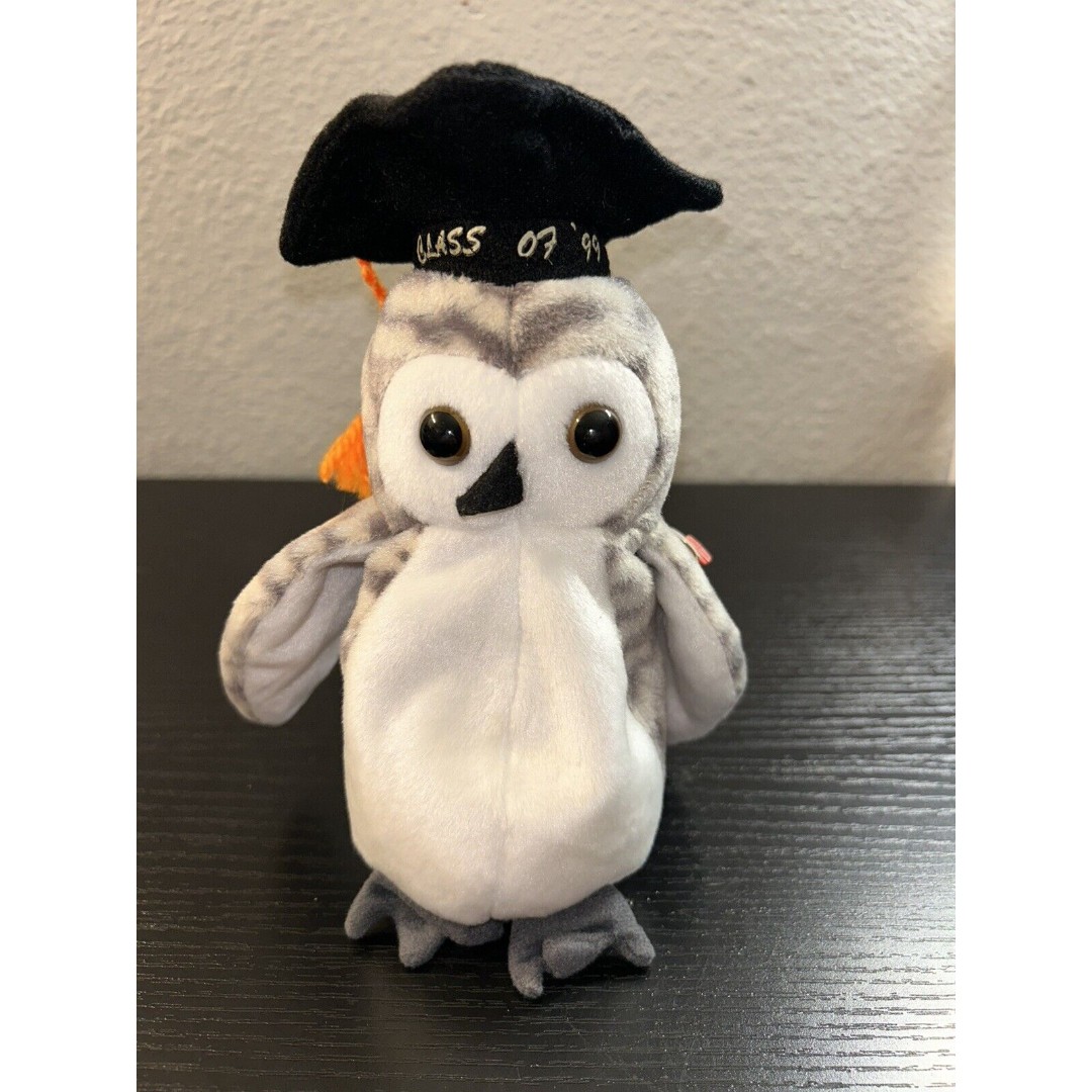 Ty Beanie Babies Wiser 1999 Original