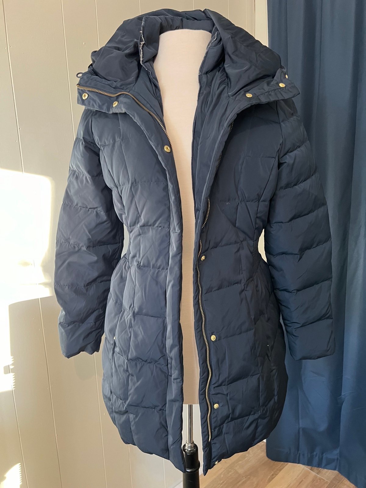 Cole Haan Navy Down Jacket- Size Medium
