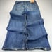Levi's 569 custom extreme baggy wide leg Men (30x32) whiskered denim jeans pants