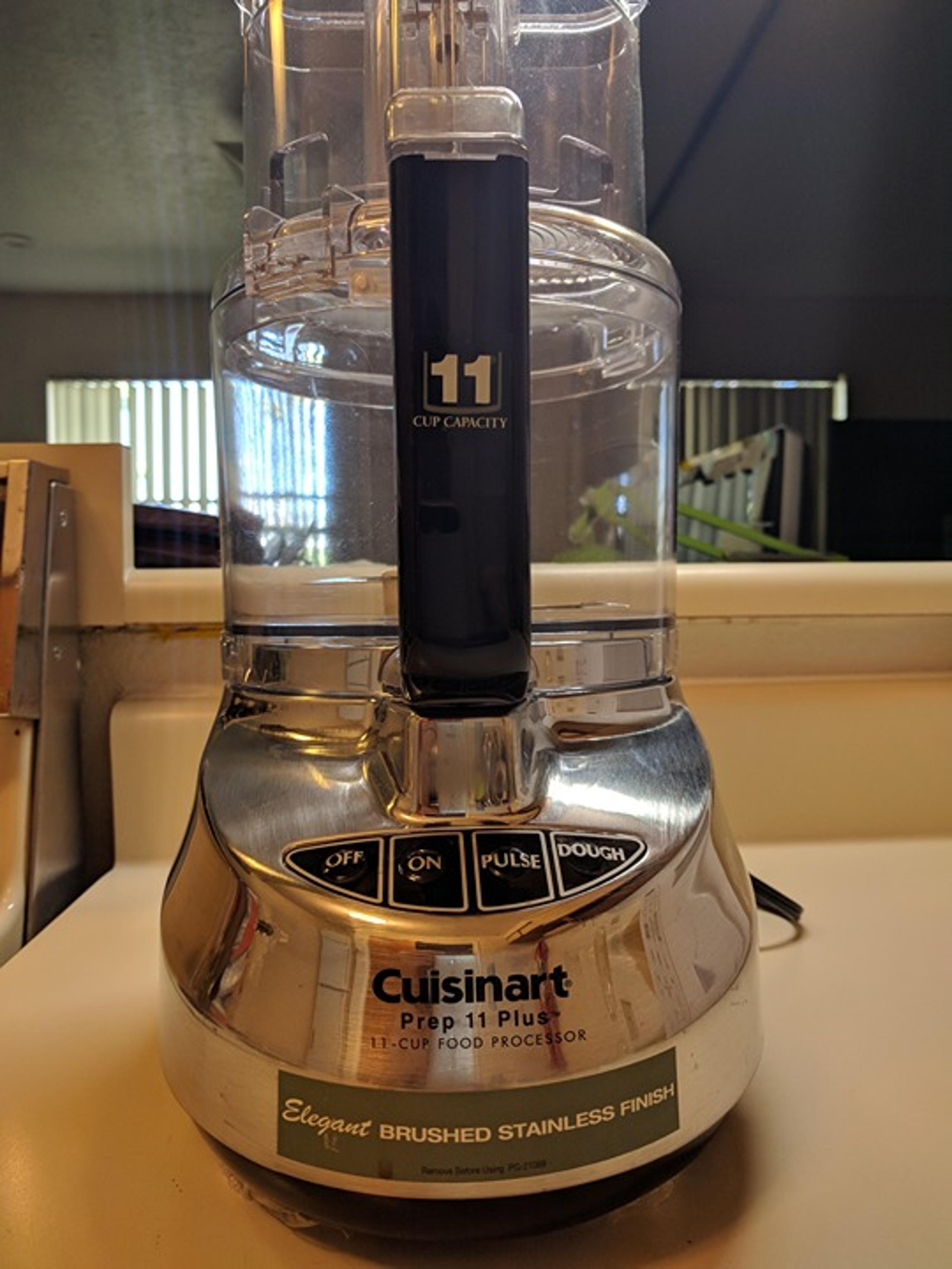Cuisinart Prep 11 Plus food processor.