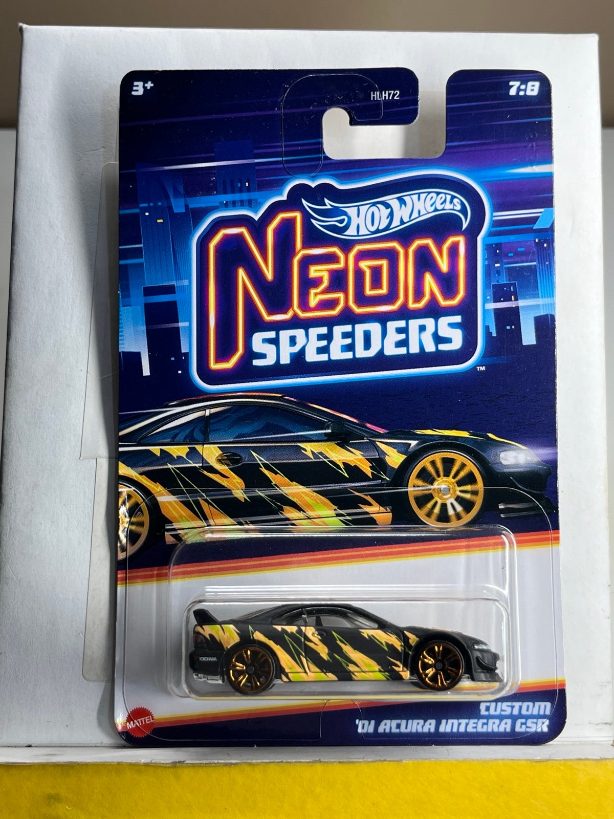 世界有名な Hot wheels set speeders neon ミニカー