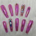 Any Color Press On Nails w/Gems