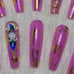 Any Color Press On Nails w/Gems