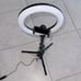 LED Light 10 Ring Fill Light w/Stand & Mount Kit for Camera Phone