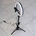 LED Light 10 Ring Fill Light w/Stand & Mount Kit for Camera Phone