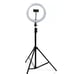 LED Light 10 Ring Fill Light w/Stand & Mount Kit for Camera Phone