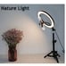 LED Light 10 Ring Fill Light w/Stand & Mount Kit for Camera Phone