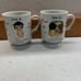 VINTAGE 1972 KIM CASALIS “ LOVE IS “ MUGS set of 6