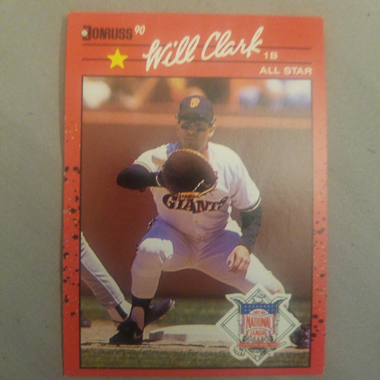 Will CLARK  1B ALL STAR DONRUSS NATIONAL LEAGUE  VALUE