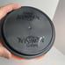 Folgers AromaSeal Vintage Tupperware 11” Tall Orange Black Lid Coffee Rare