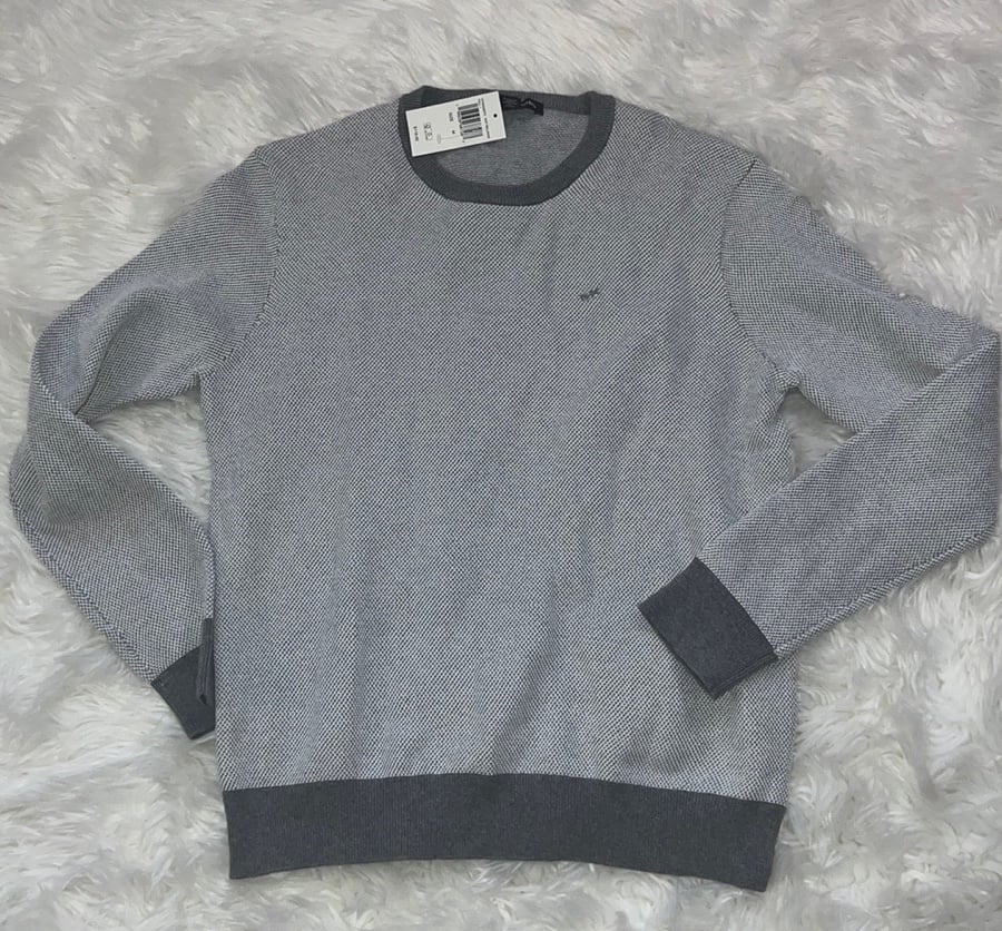 【送料&関税込】Michael Kors Sleek Micheal Kors Crewneck Michael Kors logo-tape crew-neck Sweatshirt | Grey | FARFETCH