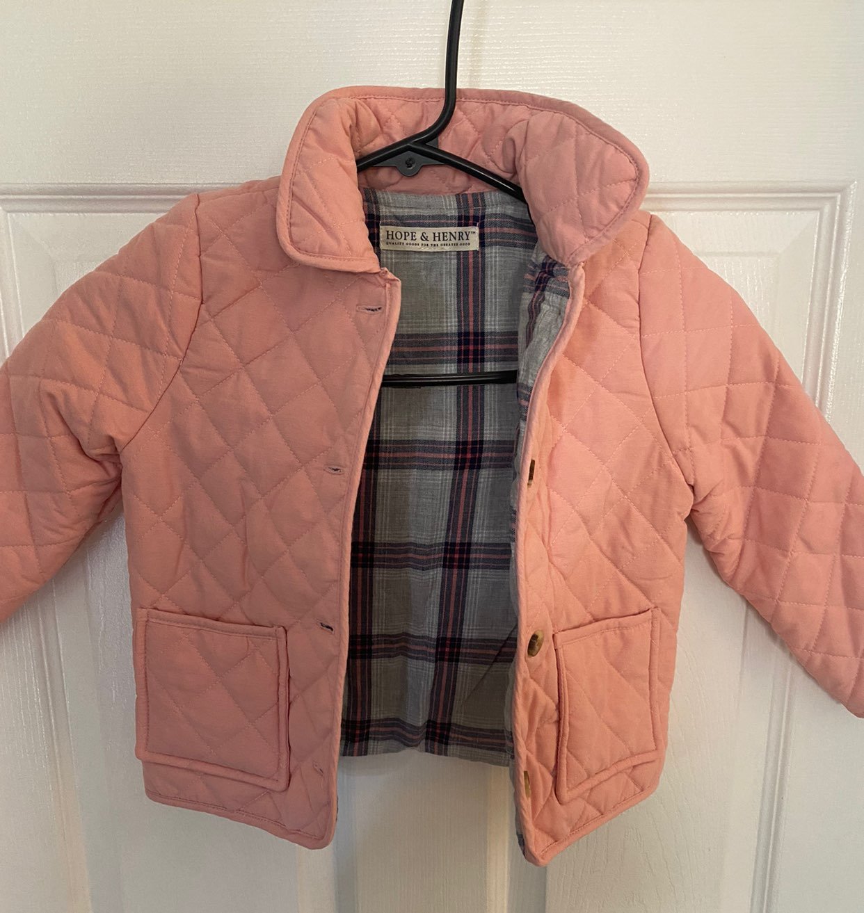 Hope & Henry Quilted Toddler jacket xxs