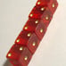 Old cherry translucent bakelite 5 dice 050823@