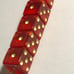 Old cherry translucent bakelite 5 dice 050823@