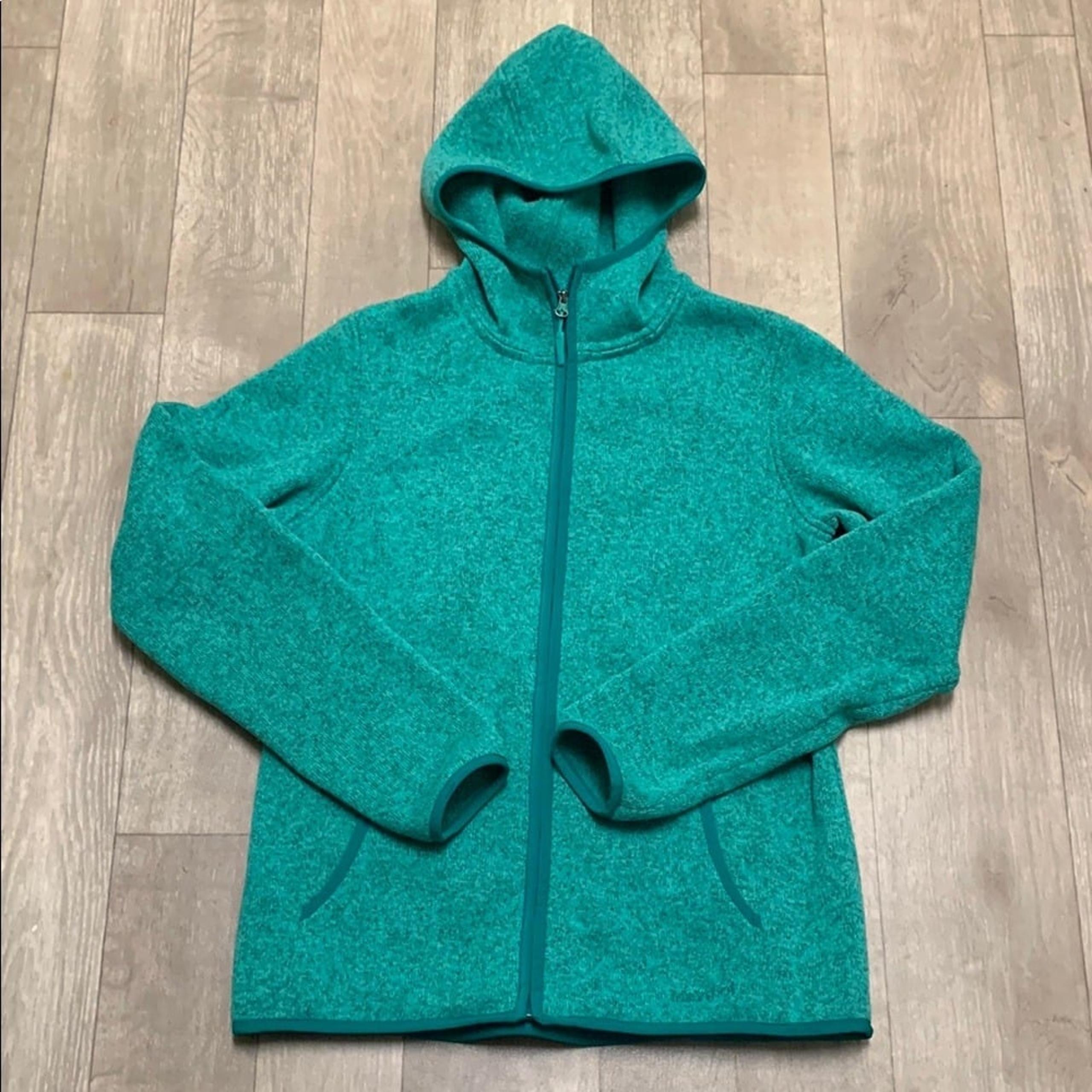 Womens Marmot Fleece Full Zip Hooded Sweater Jacket