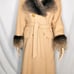 1960's Young Miss of California luxury camel coat