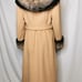 1960's Young Miss of California luxury camel coat