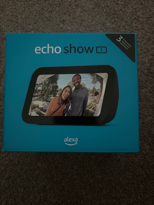 Echo Show 5 (3rd Gen, 2023 release) | Smart display with 2x the bass and clearer