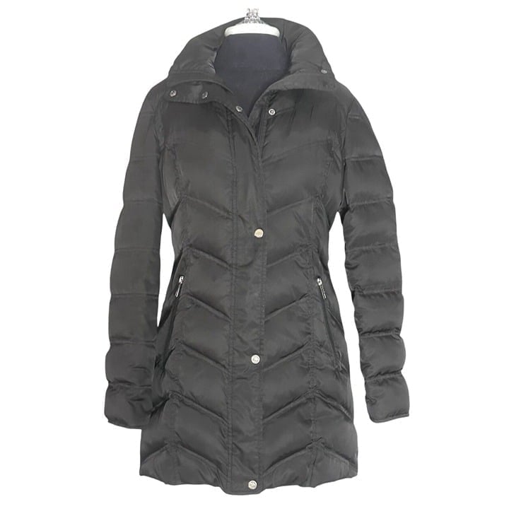 kenneth cole puffer coat women's