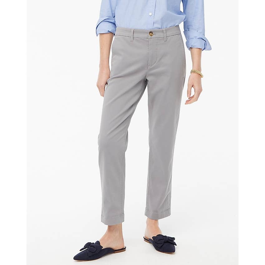 J.crew Women's High-rise Girlfriend Chino Pant Size 8 NWT