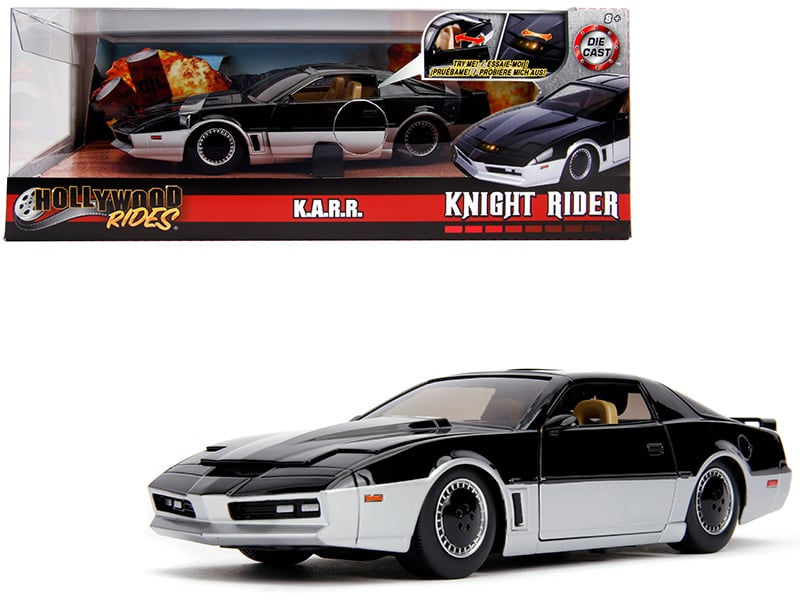 K.A.R.R. Black and Silver with Light Knight Rider (1982) TV Series Hollywood