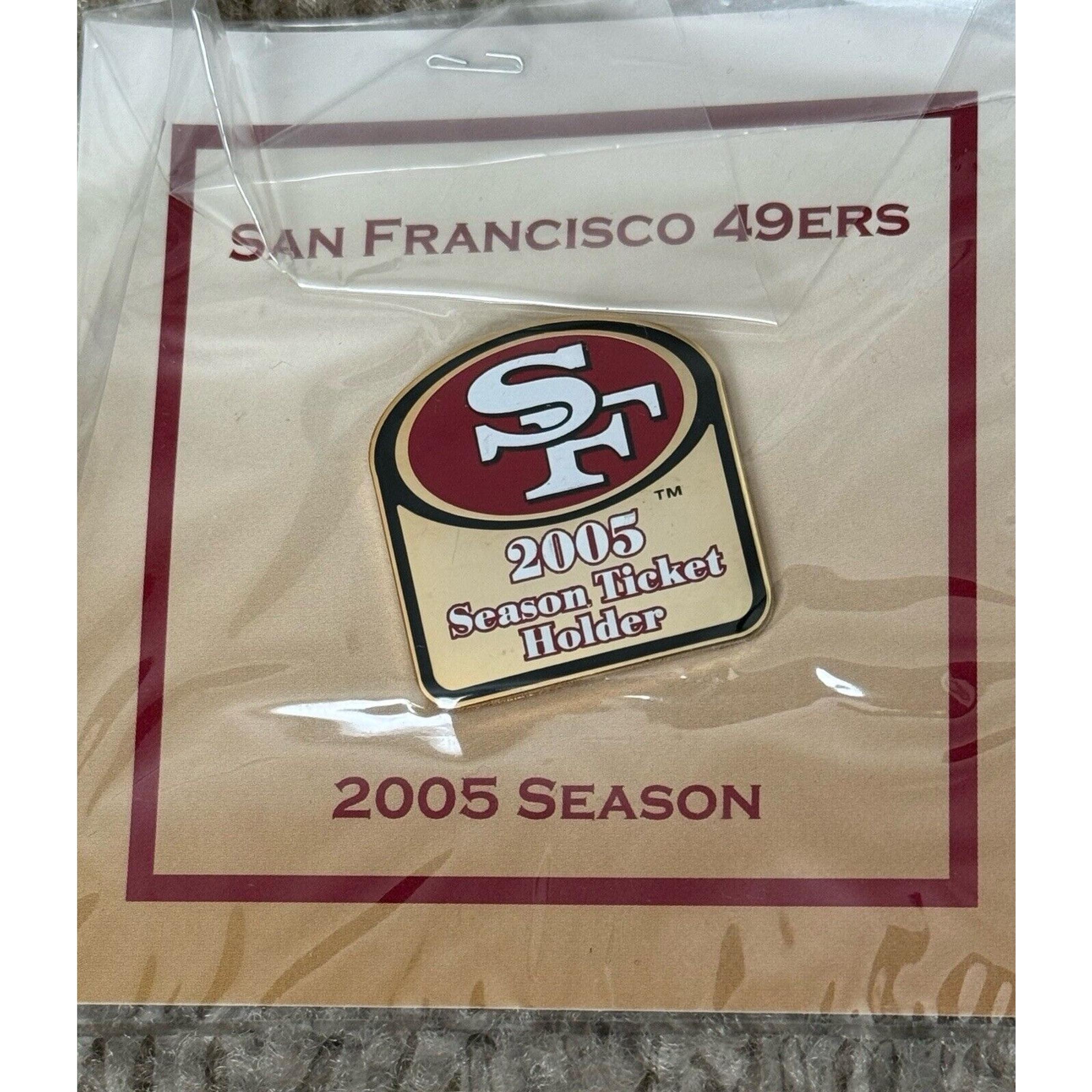 San Francisco 49ers 2005 season ticket holder Brand New