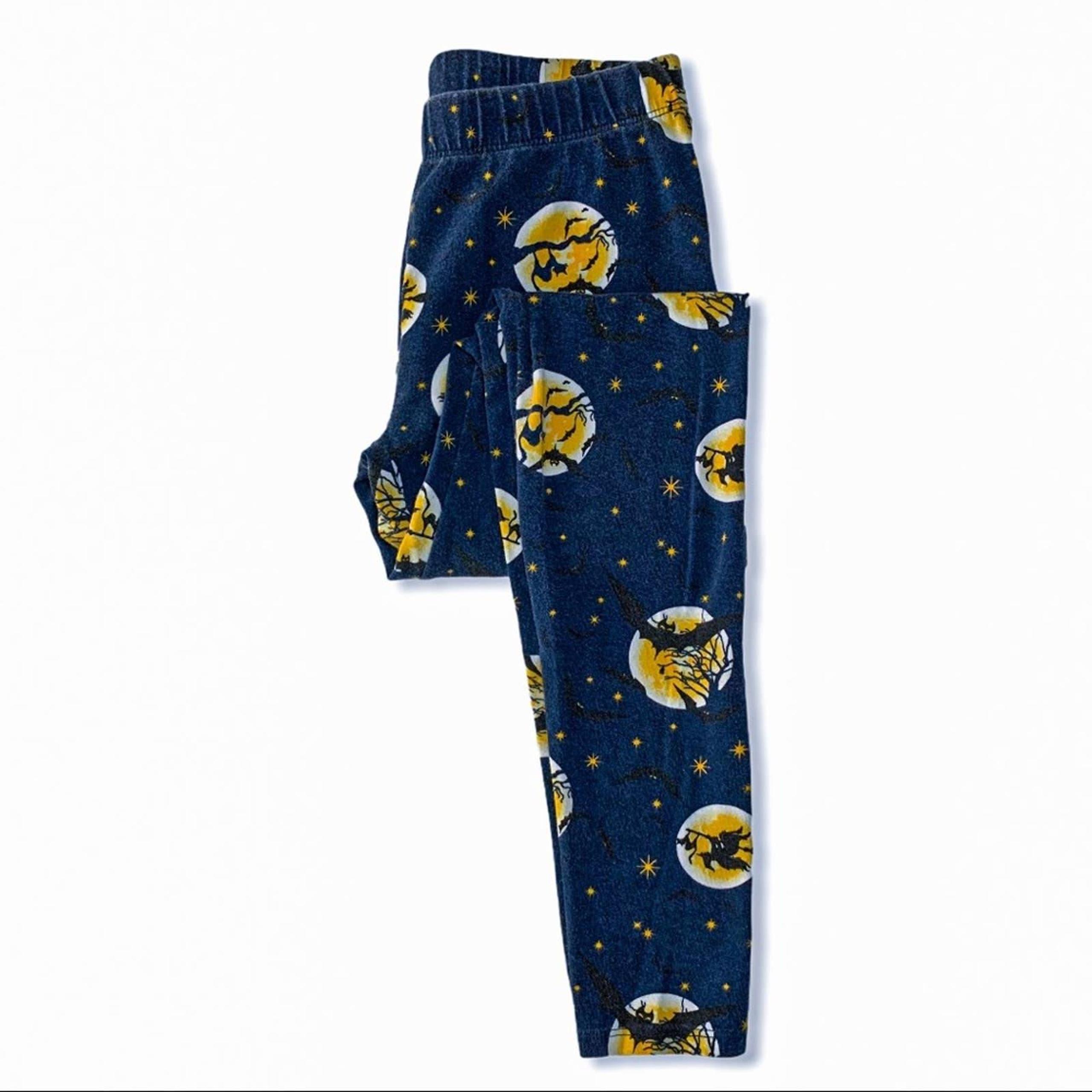 bats and witches halloween leggings