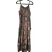 KARMA Hwy Silky Relaxed Palazzo Jumper Purple/ Lime Grn-NWT OS