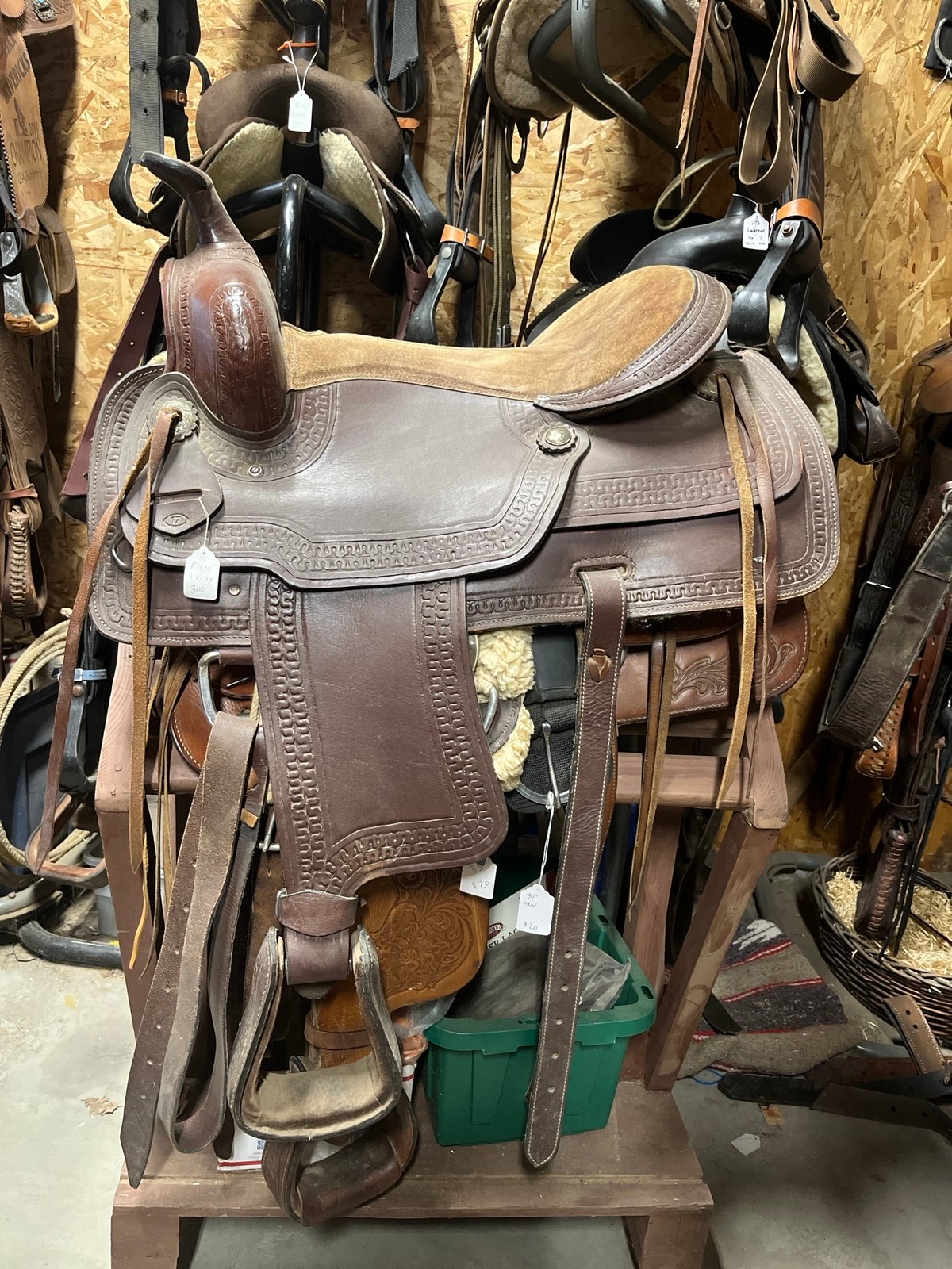 17” western saddle