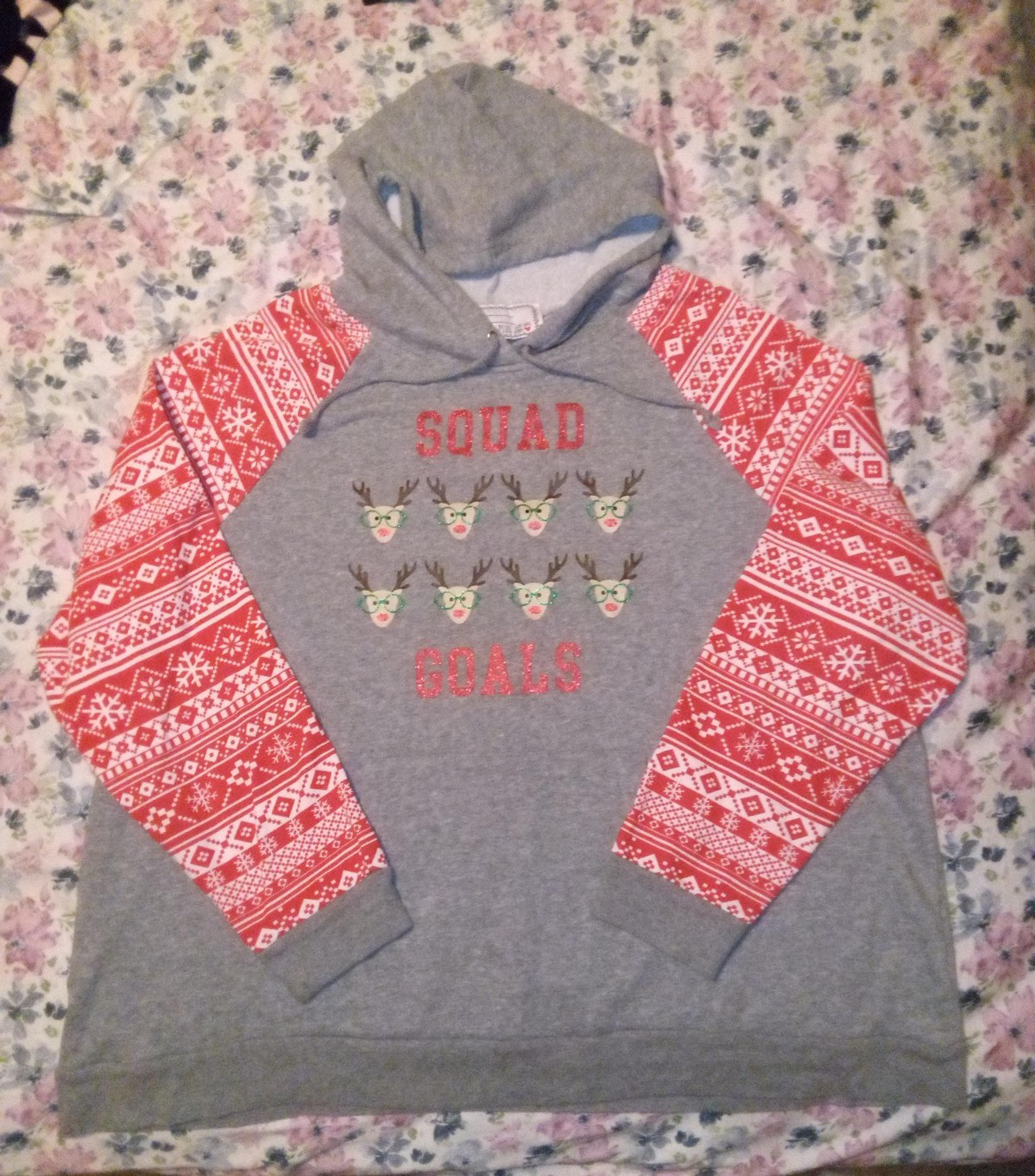 Women's holiday hoodie