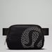 NWT Authentic Lululemon Everywhere Belt Bag 1L Black with Studded Logo