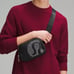 NWT Authentic Lululemon Everywhere Belt Bag 1L Black with Studded Logo