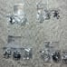 Large lot steel circular barbels Multiple gauges