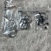 Large lot steel circular barbels Multiple gauges