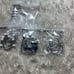 Large lot steel circular barbels Multiple gauges