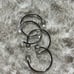 Large lot steel circular barbels Multiple gauges