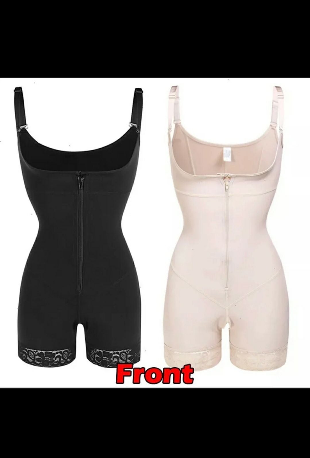 Waist trainer bodysuit slim shaper