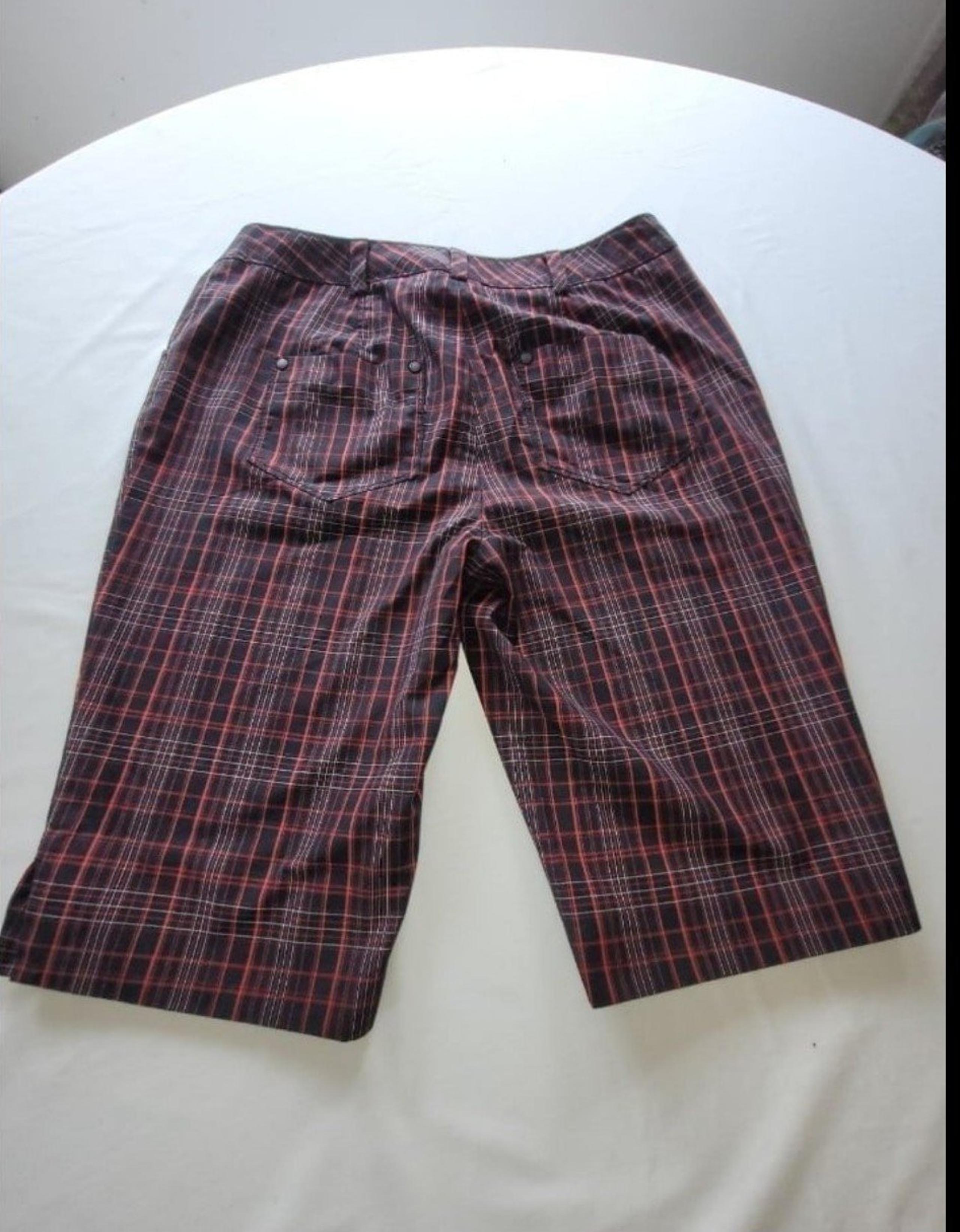 Annika Cutter & Buck plaid bermuda shorts,  women's size 4