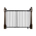 NEW Summer Metal Banister & Stair Baby Gate BLACK For 31-46 Wide No Drilling!
