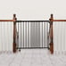 NEW Summer Metal Banister & Stair Baby Gate BLACK For 31-46 Wide No Drilling!