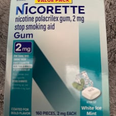 Nicorete 2 mg White Ice Mint 160 Ct