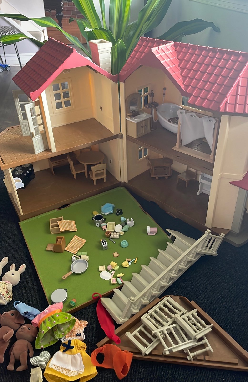 calico critters house