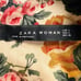 Zara Floral Set Midi Skirt and Crop Top Women’s Size Small