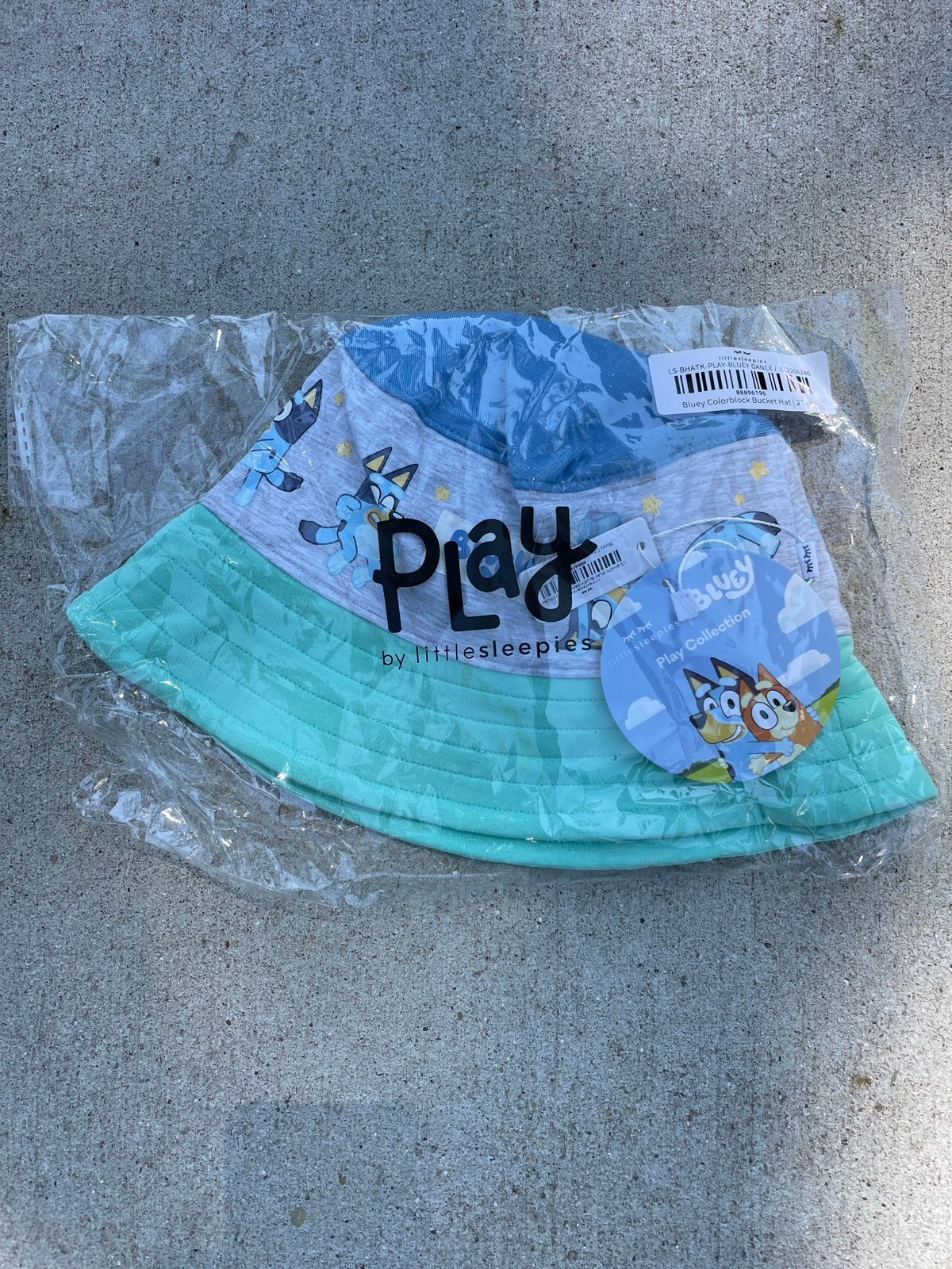 Little Sleepies Bluey Bucket Hat